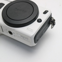 新品同様 EOS M ホワイト ボディ 即日発送 デジ1 Canon デジタルカメラ 本体 あすつく 土日祝発送OK_画像3