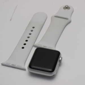 美品 Apple Watch series3 38mm GPSモデル シルバー 即日発送 Apple 中古 あすつく 土日祝発送OK