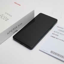 新品同様 Xperia Ace III SO-53C ブラック スマホ 白ロム 中古 あすつく 土日祝発送OK_画像1