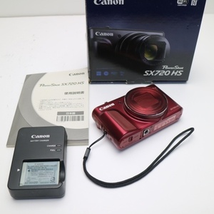 新品同様 PowerShot SX720 HS レッド 即日発送 コンデジ Canon 本体 あすつく 土日祝発送OK