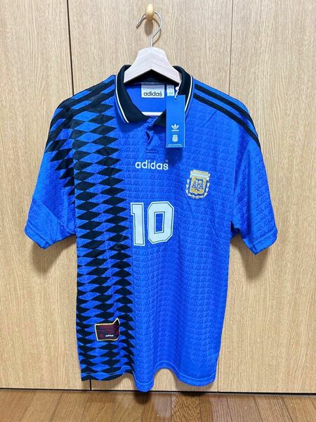 【新品未使用】adidas アルゼンチン代表1994 復刻ユニフォーム XL