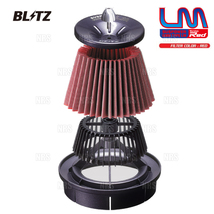 BLITZ ブリッツ サスパワー コアタイプLM-RED (レッド) レガシィB4/レガシィ ツーリングワゴン BM9/BR9 EJ25 2009/5～ (59087_画像1