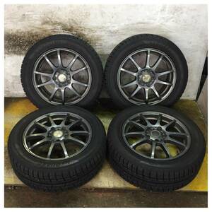 7 YOKOHAMA iceGUARD iG50 PLUS 205/55R16 8.5分目 エクスファイア オーリス ノア ヴォクシー リーフ セレナ アクセラ 等 *6691