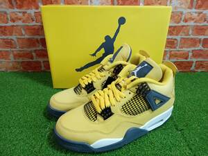 NIKE ナイキ Air Jordan 4 Tour Yellow エアジョーダン4 スニーカー イエロー CT8527-700 27cm 未使用 店頭展示品