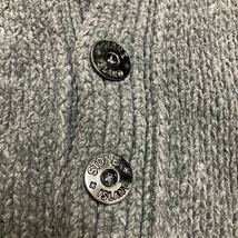 249 STONE ISLAND ストーンアイランド イタリア製 ヘビーウェイト プルオーバー ニット XL ハイネック ハーフボタン セーター 40207AJ_画像5