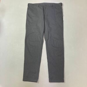 252 UNIQLO ユニクロ メンズ スリムフィットノータックチノ パンツ W100 ビッグサイズ ストレッチ カジュアル オフィス 40210AK