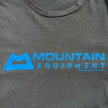 286 MOUNTAIN EQUIPMENT マウンテン イクイップメント 長袖 Tシャツ ロンT ロゴプリント アウトドア キャンプ 登山 トレッキング 40213M_画像3