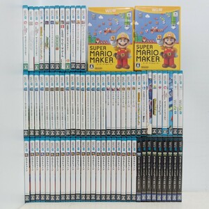 7【ジャンク】Wii uソフト ☆１円〜 まとめ売り ニンテンドー Nintendo ７６本 約8.6㎏ スーパーマリオメーカー/スプラトゥーン 他