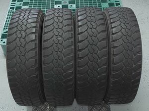 激レア バリ山 中古 14インチ マキシス MT-753 ブラボーシリーズ 185R14C 102/100Q 8PR 4本セット【MAXXIS アゲトラ アゲバン M/T A/T】