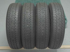 売切り 極上 納車前外し 美品 ダンロップ グラントレック AT20 195/80R15 4本【新車外し JB74W JB64W ジムニー シエラ バリ山 バリ溝】