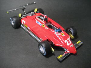 ◇フジミ１／２０　フェラーリ　１２６Ｃ２　ロングビーチGP 完成品◇