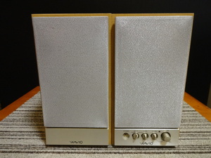 ONKYO WAVIO アンプ内蔵 アクティブ スピーカー GX-D90 15W+15W 木製キャビネット 美品