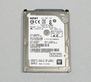 ☆HGST 1TB ハードディスク　HTS541010A9E680[511]