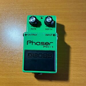 BOSS Phaser PH－1 全角ハイフン　銀ネジ　スケルトンスイッチ ボス エフェクター 