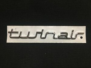 フィアット純正 欧州限定 FIAT 500 twinair エンブレム ツインエア- バッジ チンクエチェント パンダ PANDA 0.9
