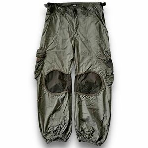 L.G.B. Archive Parachute Wide Cargo Pants ルグランブルー アーカイブ カーゴパンツ lgb kmrii ifsixwasnine 14th addiction obelisk 00s