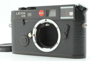 1円スタート F2496 Leica M6 Black TTL 0.72 Rangefinder 35mm Film Camera ライカ 黒 レンジファインダー フィルムカメラ 動作確認済