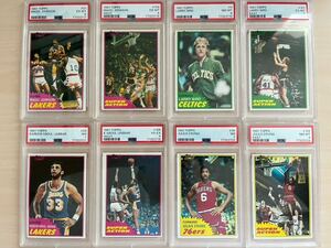 NBA 1981 Topps Basketball Complete Set 198枚　NBAカード