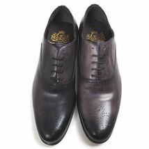 P959 未使用品 コルソナポレオーネ イタリア製 メダリオン CORSO NAPOLEONE ビジネスシューズ 26.0cm メンズ 紳士靴 e-79_画像3