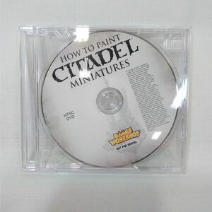 04620 【中古】HOW TO PAINT CITADEL MINIATURES DVDのみ 英語版 本欠品 English ver. 塗装 Warhammer Games Workshop フィギュア シタデル