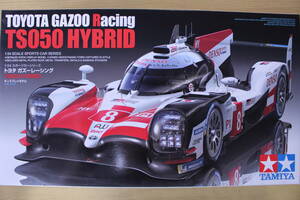 タミヤ 1/24 スポーツカーシリーズ No.349 トヨタ　ガズーレーシング　TS050 HYBRID ディスプレイモデル　TOYOTA　GAZOO　未組立