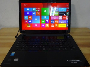 東芝 ノートパソコン dynabook T75/78MB/Core i7-4510U 2.0GHz/8GB/1000GB/BD/中古特価良品