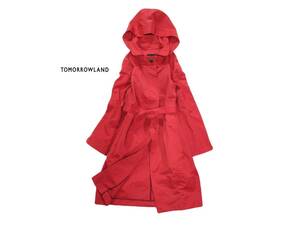  Tomorrowland TOMORROWLAND 3WAY removed possibility with a hood . collar no color waist Mark ribbon coat 38