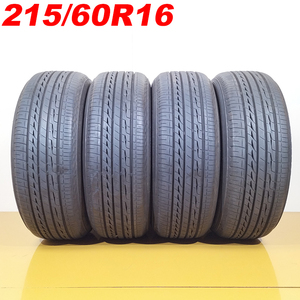 BRIDGESTONE ブリヂストン 215/60R16 95V REGNO GR-XII 夏タイヤ サマータイヤ 4本セット [ A3344 ] 【中古タイヤ】