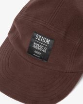 OZISM MONK JET CAP POLY FLEECE POLARTEC WINDPRO BROWN_画像3