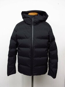 y4024 訳あり極美品　UNIQLO　シームレスダウンパーカー　Mサイズ　ブラック　ユニクロ　01-31-8f009a