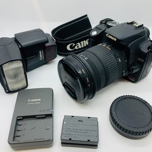 CANON KISS Digital N Sigma DC 17-70ｍｍ SPEEDLITE 430EXⅡセット 付属品 一眼レフ 説明書 まとめ 1円 シグマ キャノン カメラ 14415-A