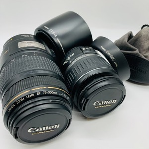 CANON EF75-300mm EFS18-55mm ET-64Ⅱ EW-60C 1円 出品 まとめ売り 一眼レフ カメラ 機器 付属 望遠 レンズ カバー シェード ガード 14415