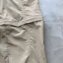 90s ナイロンパンツ カーゴパンツ 2way テック系 古着 vintage ヴィンテージ アウトドア ビンテージ ナイロン cargo pants_画像3