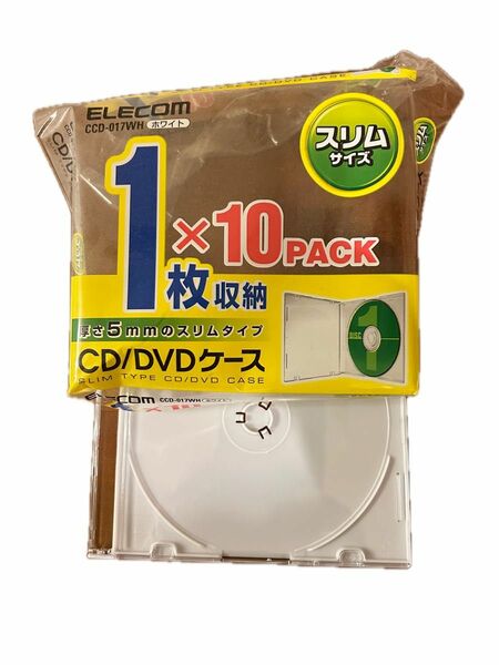 CD DVDケース　8枚　ELECOM
