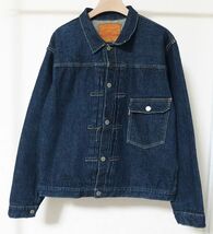 WAREHOUSE ウエアハウス DEAD STOCK BLUE デッドストックブルー Lot 2000XX 1946MODEL デニム ジャケット Gジャン 42_画像1