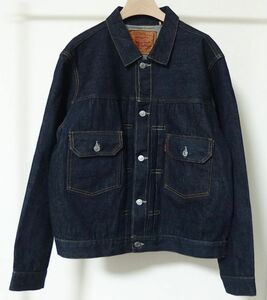 LVC LEVI'S VINTAGE CLOTHING リーバイスヴィンテージクロージング 70507-0062 507XX デニム ジャケット 2ND Gジャン 44/XL Tバック仕様