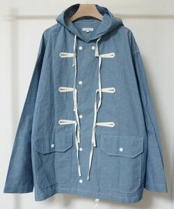 23SS Engineered Garments エンジニアードガーメンツ LT Parka Cotton Chambray シャンブレー パーカー M