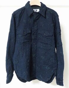 旧タグ Engineered Garments エンジニアードガーメンツ CPO Shirt Jacket Floral Embroidery 刺繍 シャツ ジャケット XS