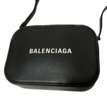 1円 バレンシアガ ◆新品未使用◆ BALENCIAGA ショルダーバッグ エブリデイ カメラバッグ XS クロスボディ ブラック レザー 552372_画像2