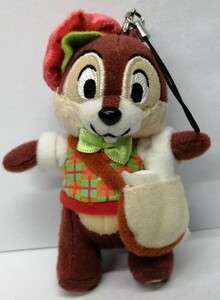  chip newspaper delivery Disney DISNEY american water front soft toy strap 