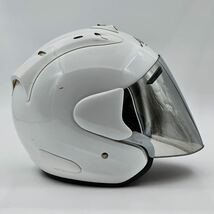 ARAI SZ-RAM3 GLASS WHITE アライ SZラム3 グラスホワイト Mサイズ(57-58cm)_画像4