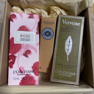  unused L'Occitane LOCCITANE VB,RS hand cream,SH nails oil a 3 point set 