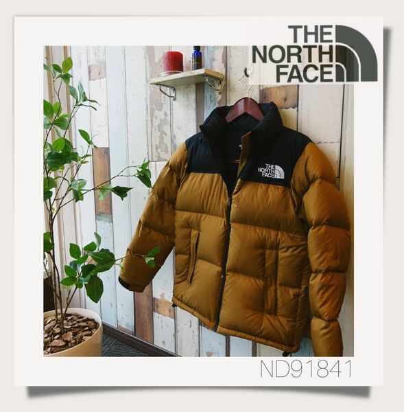 ザ・ノース・フェイス THE NORTH FACE ヌプシジャケット ND91841 ユーティリティブラウン Sサイズ 　メンズ