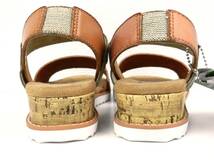 【訳あり未使用】SKECHERS DESERT KISS クッション性◎ 安定感◎ ストラップリゾートサンダル 左24cm 右23cm LUG ラゲッジ【1195】_画像4