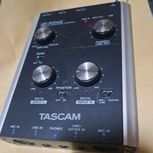 ジャンク品　TASCAM　タスカム オーディオインターフェース US-122MKⅡ　本体のみ
