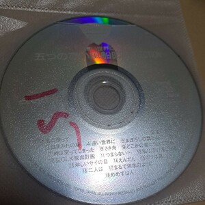 ジャンク品　遠い世界に　五つの赤い風船　BEST SELECTION CD ディスクのみ　