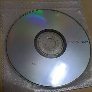 ジャンク品　GLAY　REVIEW CD ディスクのみ　