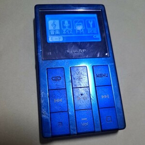 ジャンク品　SHARP　シャープ　MP-B200 　 デジタルオーディオプレーヤー 本体のみ