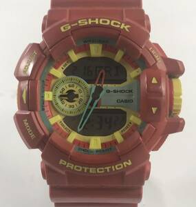 1000円~●★稼働品★ 腕時計 CASIO カシオ G-SHOCK クレイジーカラー プロテクション GA-400CM デジタル ★okoy2435754-227★op3312