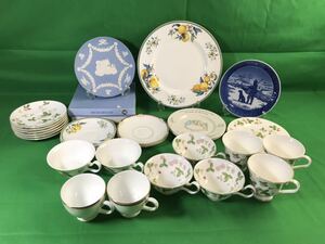 1,000円売切■ WEDGWOOD ウェッジウッド カップ ソーサー プレート ジャスパー ピーターラビット おまとめ okoy-2409556-45★N1060